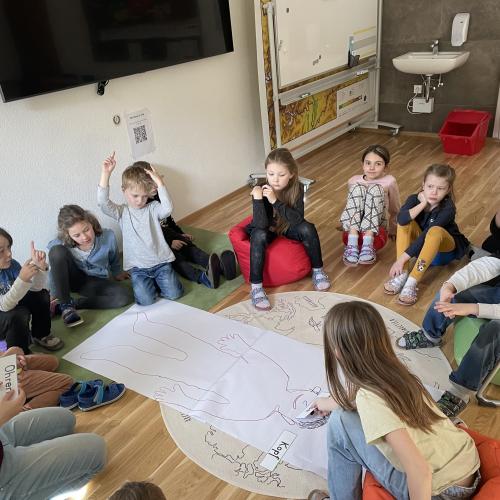 Sitzkreis Einführung Körper 