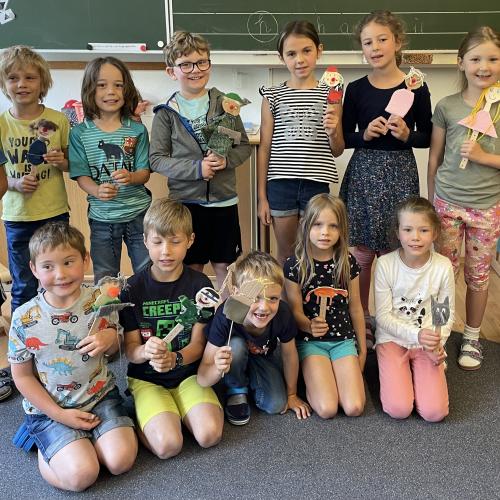Puppentheater Gruppenfoto 