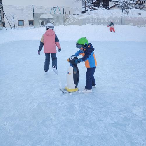 Kinder beim Eislaufen 
