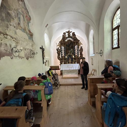 Führung in der Kapelle