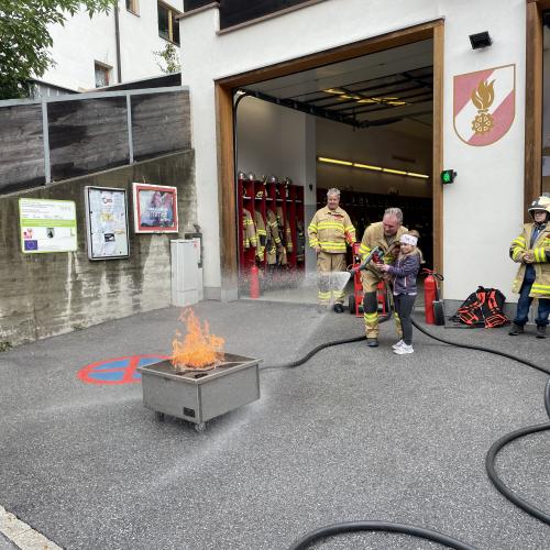 Mobilitätstag Station: Feuerwehr