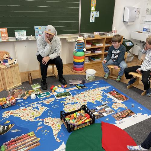 Gurppenfoto Workshop Lebensmittel