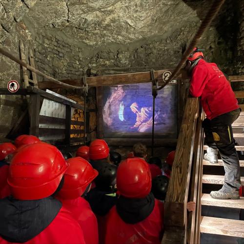 Film im Bergwerk