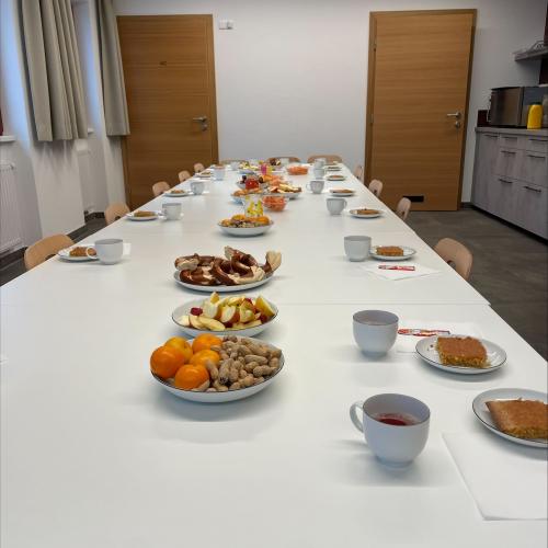 gedeckter Tisch - Nikolaustisch