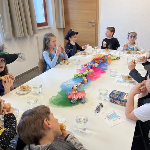 Faschingskrapfen zur Jause