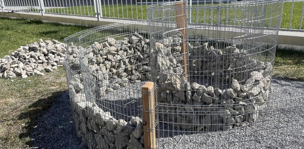 Schmetterlingsspirale Zwischenstand