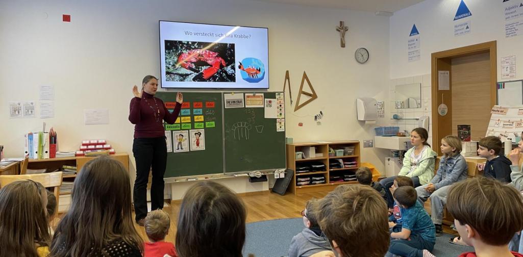 Gruppenfoto Lesung Otto Oktopus